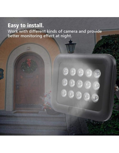 CCTV IR Lampada Infrarossi 15pcs LED...