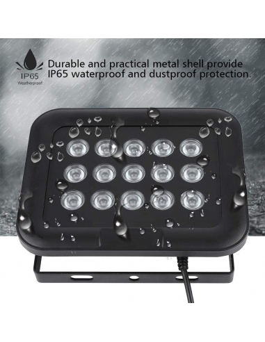 CCTV IR Lampada Infrarossi 15pcs LED...