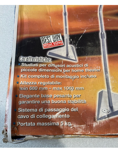 B-Tech BT11 Coppia di supporti per...