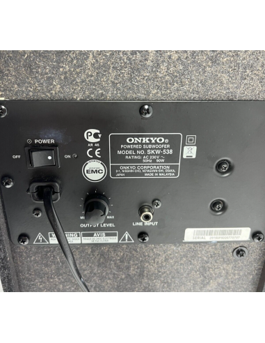 ONKYO SKW-538 Subwoofer amplificato...