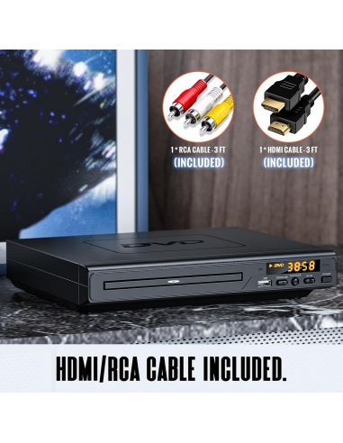 ELECTCOM Lettore DVD per TV