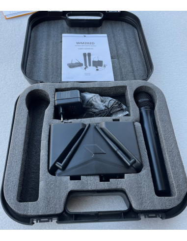 PROEL WM202M Radiomicrofono UHF a...