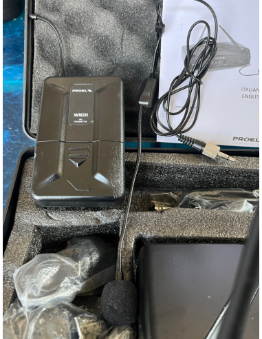 PROEL WM202H Radiomicrofono UHF...