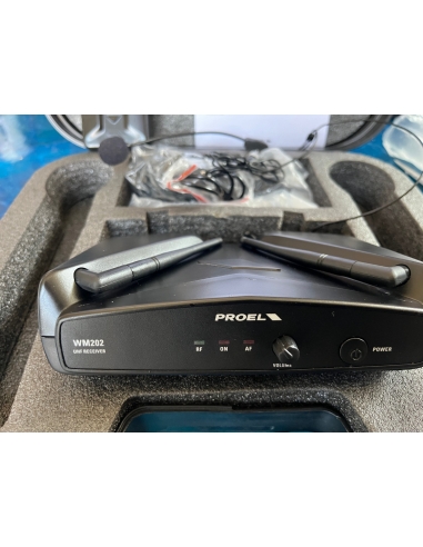 PROEL WM202H Radiomicrofono UHF...