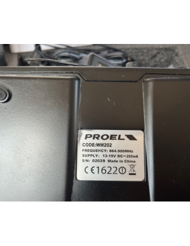 PROEL WM202H Radiomicrofono UHF...
