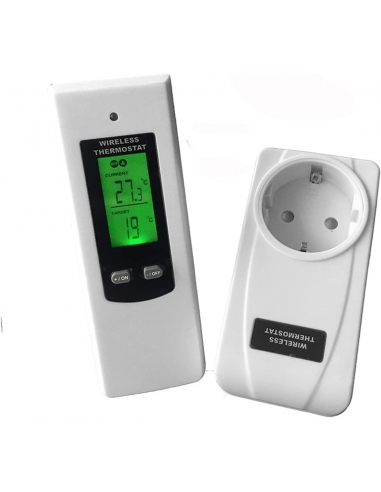 Thermostat wireless digitale,... Thermostat wireless digitale,...