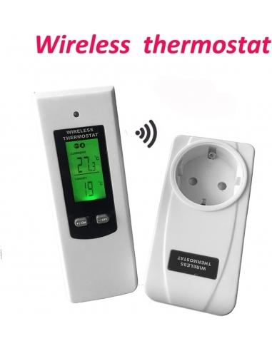 Thermostat wireless digitale,... Thermostat wireless digitale,...