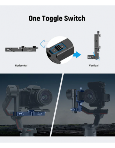 vertical camera mount