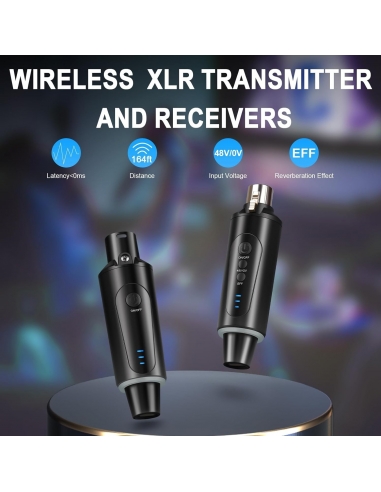 XLR Wireless Sistema di microfono...