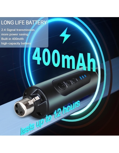 XLR Wireless Sistema di microfono...