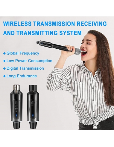 XLR Wireless Sistema di microfono...