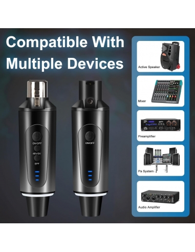 XLR Wireless Sistema di microfono...