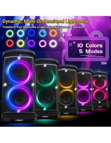 TPBEAT Cassa Bluetooth Portatile...