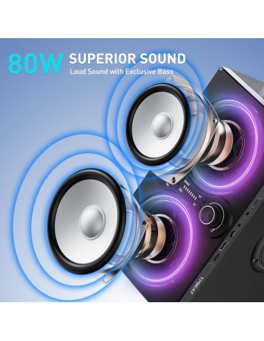 TPBEAT Cassa Bluetooth Portatile... TPBEAT Cassa Bluetooth Portatile...