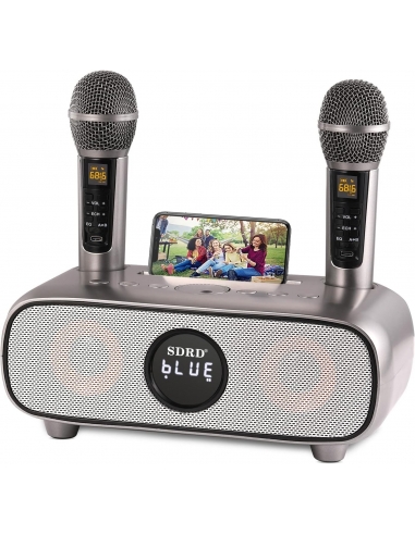 SDRD Cassa Bluetooth Karaoke con 2... SDRD Cassa Bluetooth Karaoke con 2...