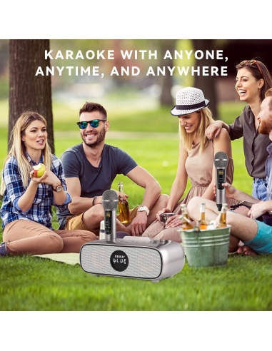 SDRD Cassa Bluetooth Karaoke con 2... SDRD Cassa Bluetooth Karaoke con 2...