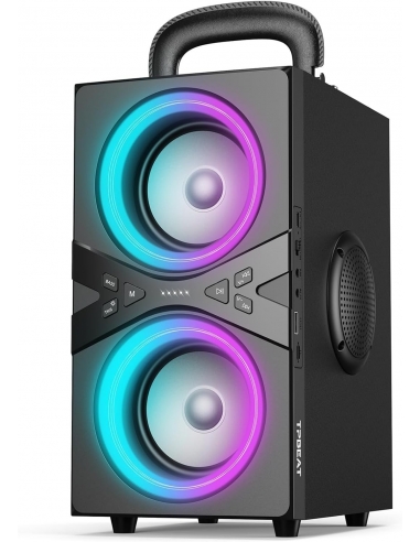TPBEAT Cassa Bluetooth Portatile, 80W... TPBEAT Cassa Bluetooth Portatile, 80W...