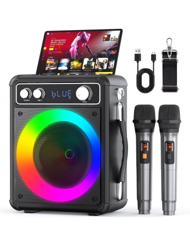 Karaoke T-03 Machine Con 2 Microfoni... Karaoke T-03 Machine Con 2 Microfoni...