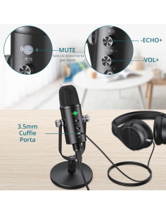 EKLEVOR VC523 Microfono... 2