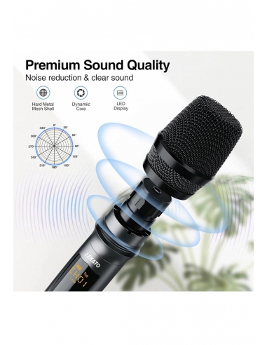 Lekato K380s Microfono wireless...