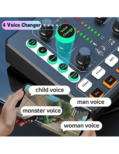 SKTEET Pacchetto microfono podcast...