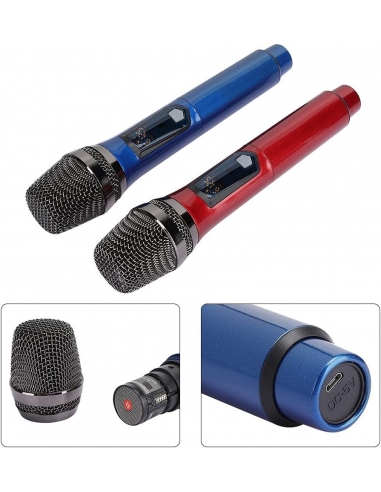 Microfono wireless portatile MIC...