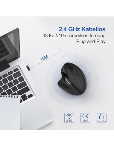 TECKNET Mouse ergonomico verticale... TECKNET Mouse ergonomico verticale...