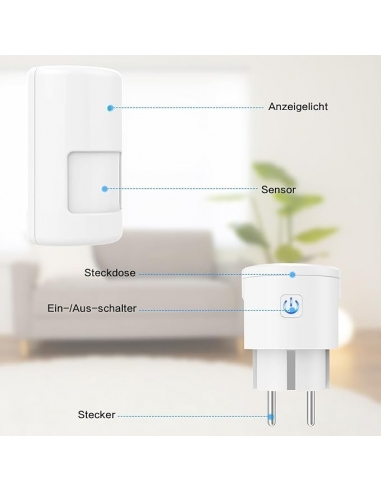 Presa Rilevatore Movimento, Milduall...