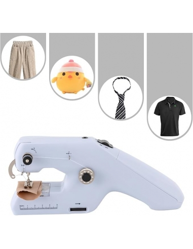 AKANGOMM Mini macchina da cucire a...
