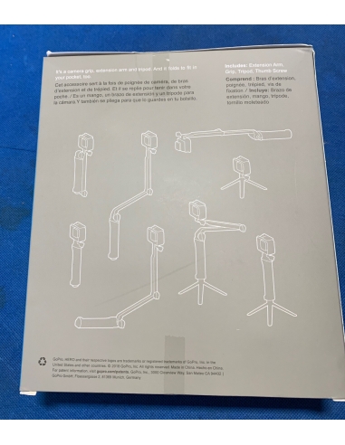 GOPRO 3 way maniglia, prolunga e...