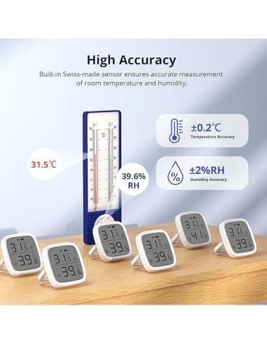 SONOFF SNZB-02D Mini sensore di...