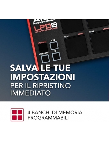 AKAI Professional LPD8, Controller...