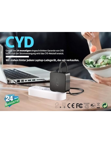 CYD 19V 2.1A 45W Notebook Caricatore...