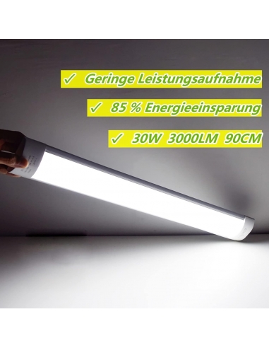 LED Batten Lights 2x 30W LED Tube...