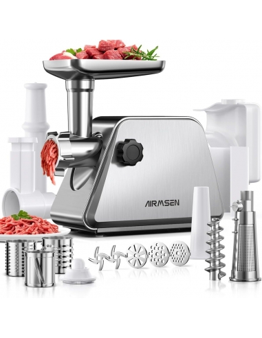 AIRMSEN Tritacarne Elettrico 5 in 1 -... AIRMSEN Tritacarne Elettrico 5 in 1 -...