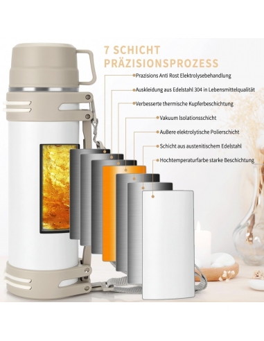 Telanks Thermos da 1,5L, con 2... Telanks Thermos da 1,5L, con 2...
