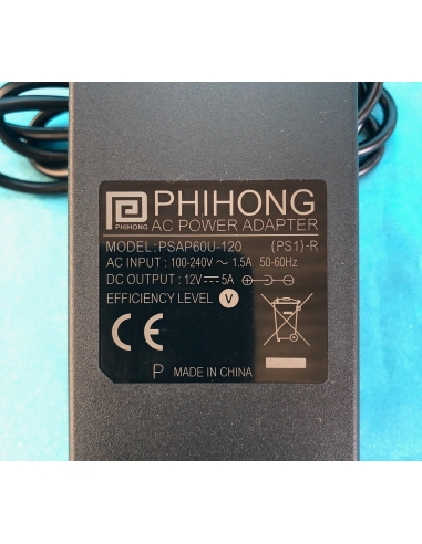 ALIMENTATORE STABILIZZATO 12V 5A 60W... ALIMENTATORE STABILIZZATO 12V 5A 60W...