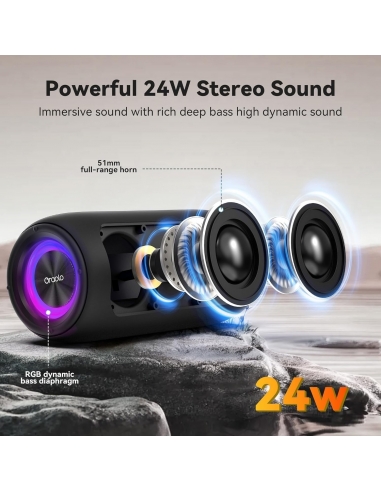 ORAOLO BS02 Cassa Bluetooth,... ORAOLO BS02 Cassa Bluetooth,...