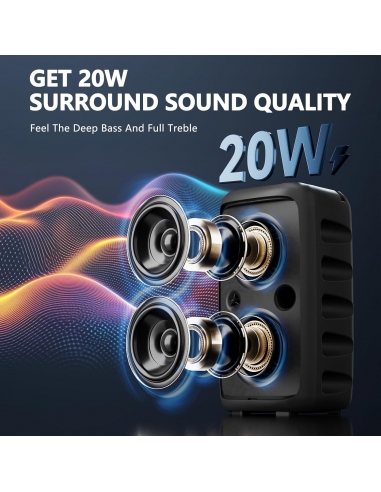 Karaoke T-08 altoparlante Bluetooth... Karaoke T-08 altoparlante Bluetooth...