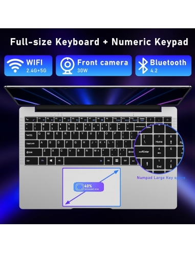 FUNYET Portatile da 15.6" Celeron... FUNYET Portatile da 15.6" Celeron...