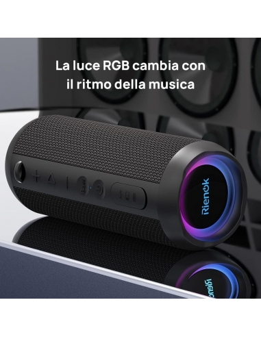 RIENOK S6 Cassa Bluetooth Portatile...