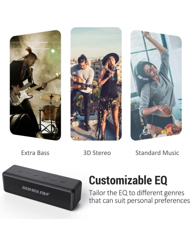 Songlow YD02 Altoparlante Bluetooth...