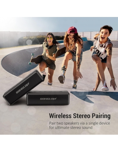 Songlow YD02 Altoparlante Bluetooth...