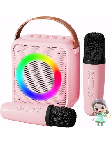 Mini Karaoke Machine K8 per bambini e... Mini Karaoke Machine K8 per bambini e...