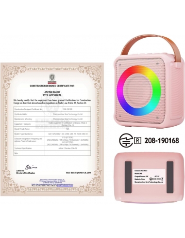 Mini Karaoke Machine K8 per bambini e... Mini Karaoke Machine K8 per bambini e...