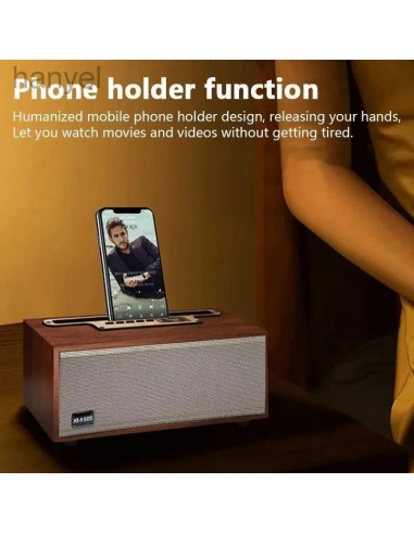 Wooden XM-505 Altoparlante Bluetooth... Wooden XM-505 Altoparlante Bluetooth...