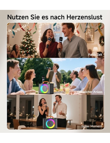 Mailangshi Karaoke Machine con 2...