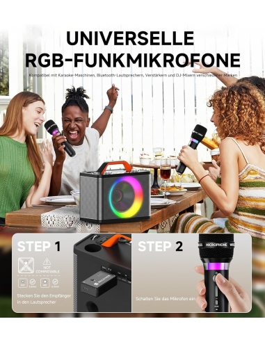 Mailangshi Karaoke Machine con 2...