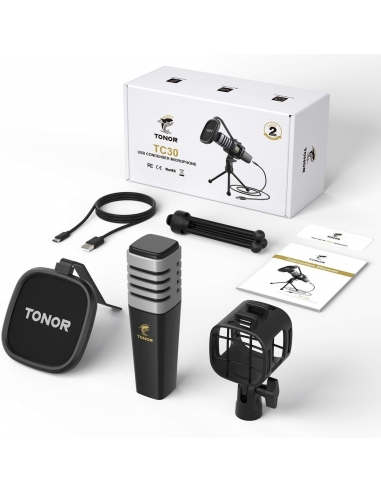 TONOR TC30 Microfono USB, Cardioide... TONOR TC30 Microfono USB, Cardioide...