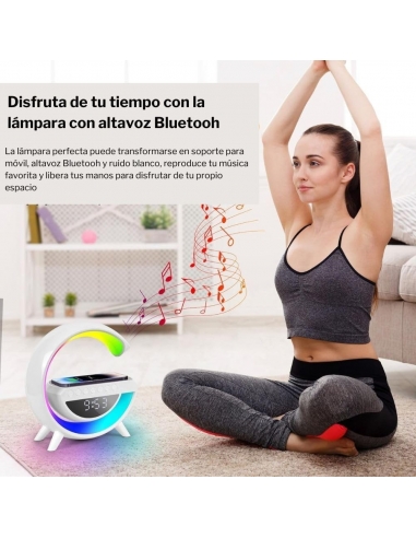 Sveglia Wireless BT-3401 con luce e... Sveglia Wireless BT-3401 con luce e...
